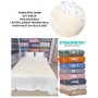 ETEHOMETEX ÇİFT KİŞİLİK %100 PAMUK HAVUZLU PİKE TAKIMI KREM 8696474232101